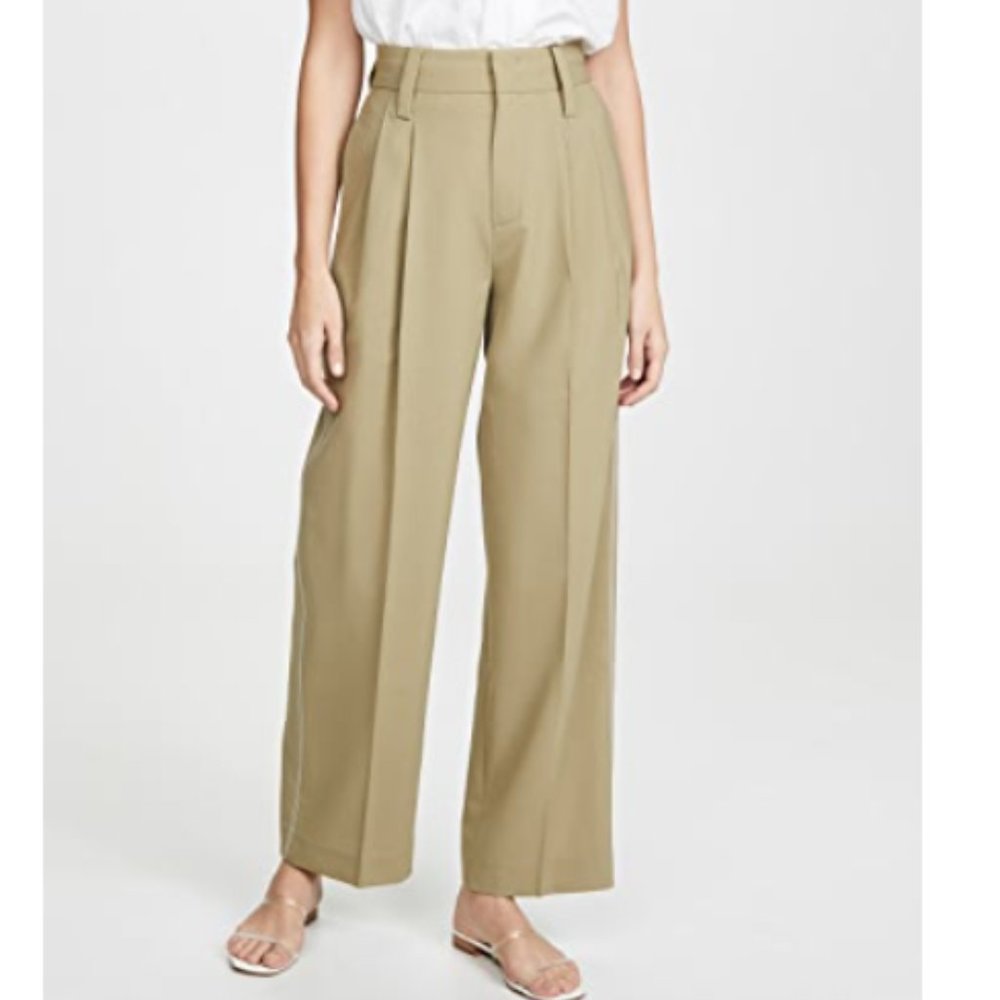 Edition10 Pleated Tan Trousers